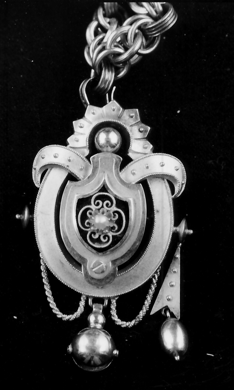 medaglione, opera isolata - bottega Italia meridionale (fine/inizio secc. XVIII/ XIX)