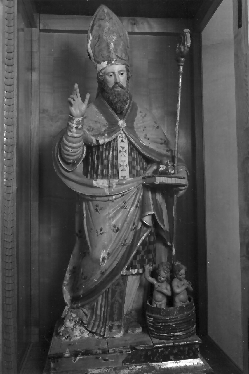 San Nicola di Bari (statua, opera isolata) - bottega calabrese (sec. XVIII)