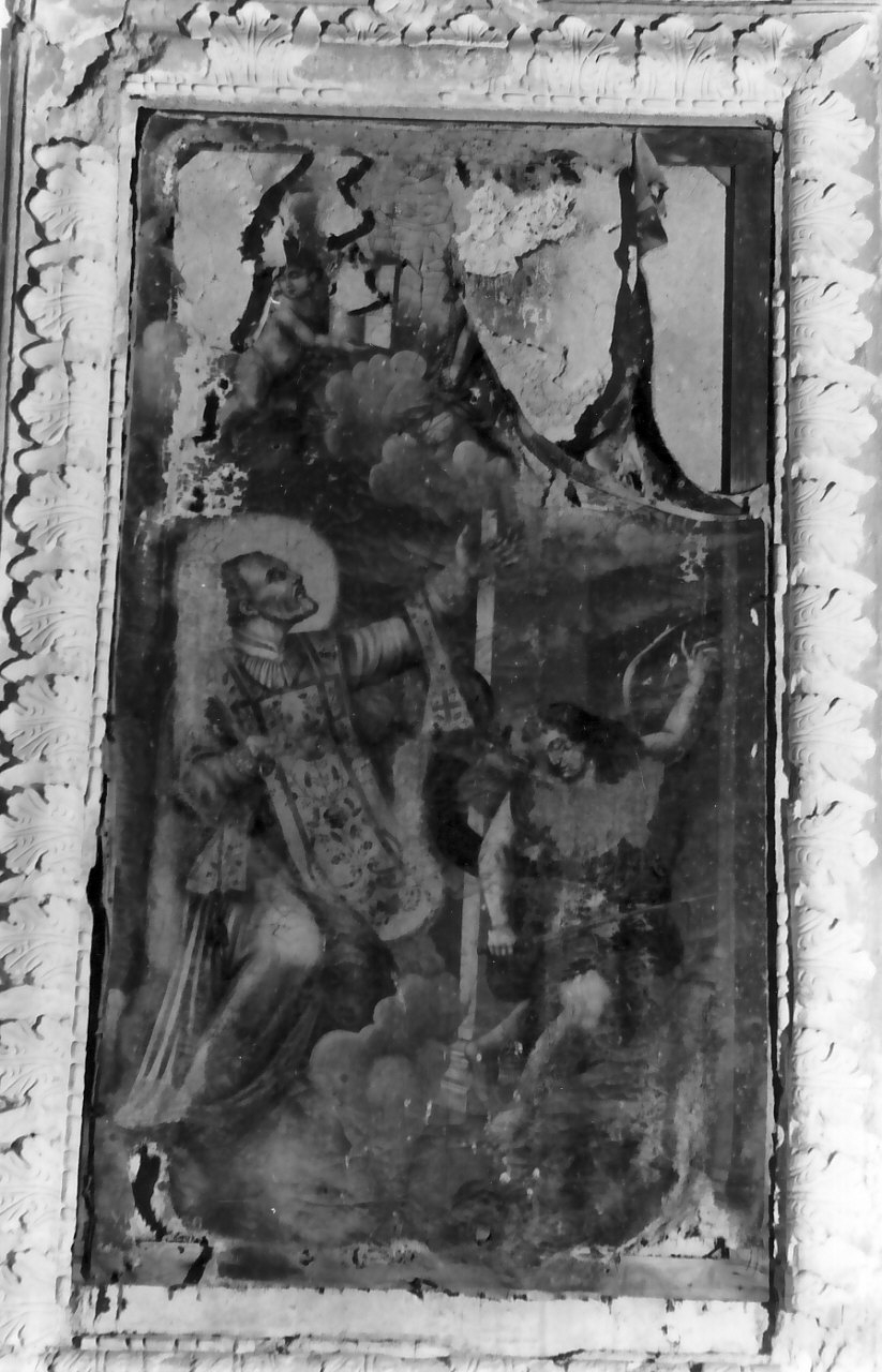 Sant'Andrea d'Avellino (dipinto, opera isolata) - ambito calabrese (sec. XIX)