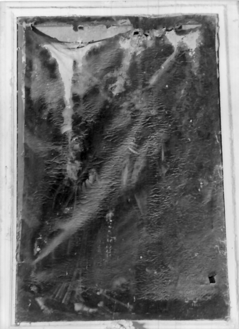 crocifissione di Cristo (dipinto, opera isolata) - ambito calabrese (sec. XIX)