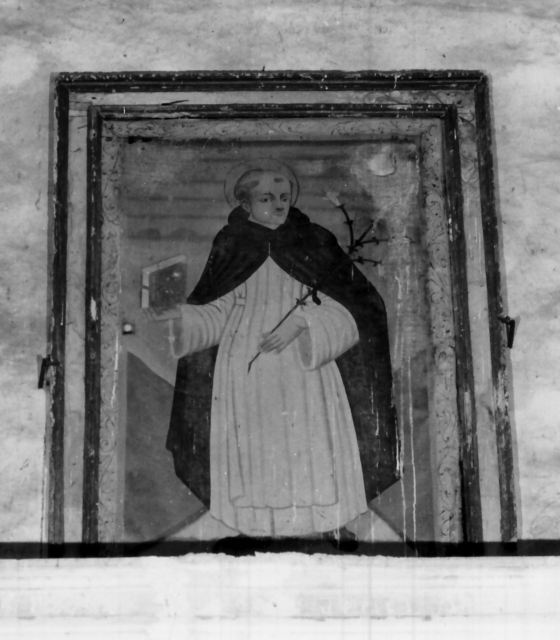 San Domenico (dipinto, opera isolata) - ambito calabrese (sec. XIX)