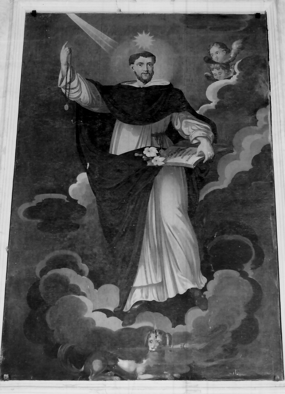 San Domenico (dipinto, opera isolata) - ambito calabrese (sec. XIX)