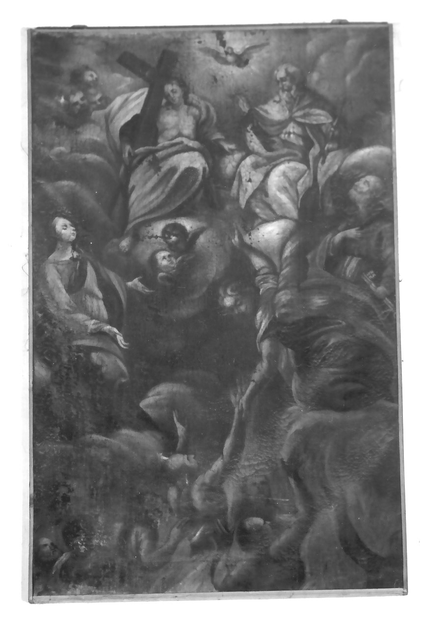 Trinità (dipinto, opera isolata) - ambito Italia meridionale (sec. XVIII)