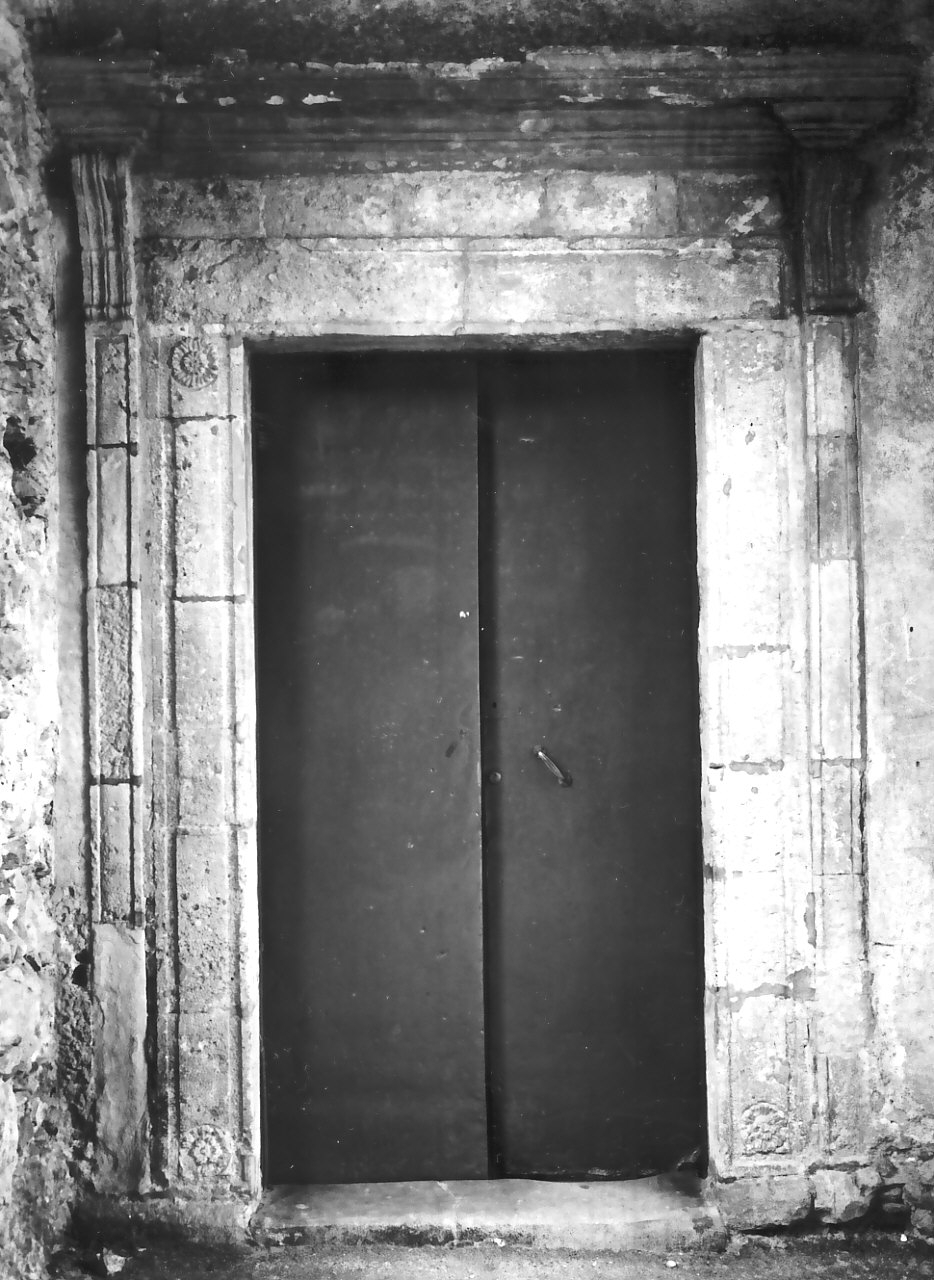 portale, opera isolata - bottega calabrese (fine sec. XVI)