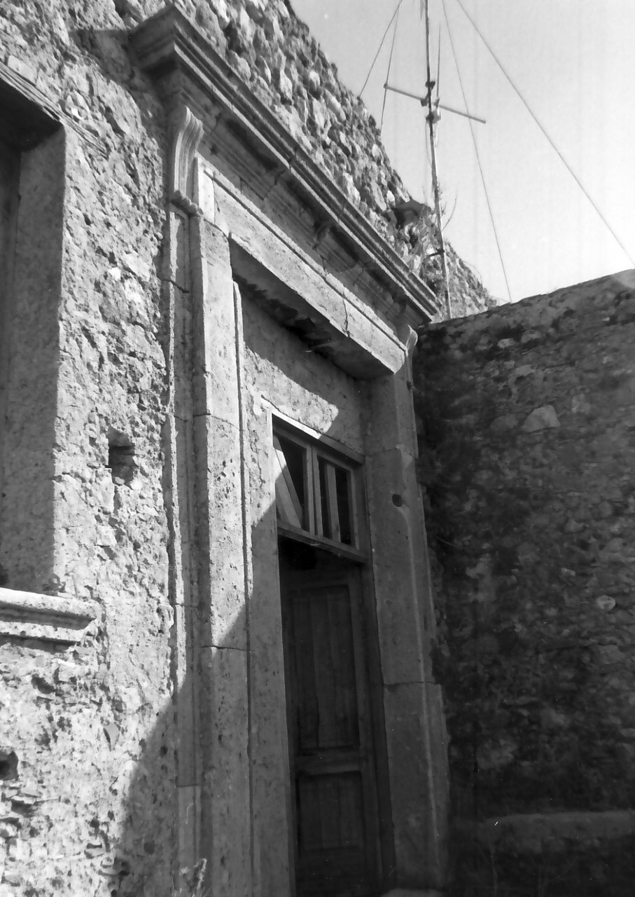 portale, opera isolata - bottega calabrese (seconda metà sec. XVI)