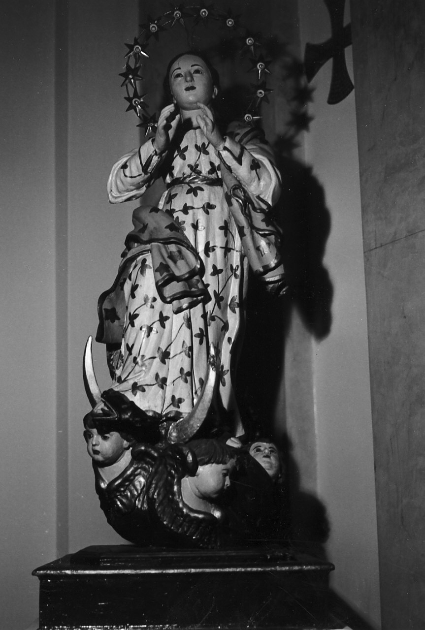 Madonna Immacolata (statua, opera isolata) - bottega Italia meridionale (seconda metà sec. XIX)