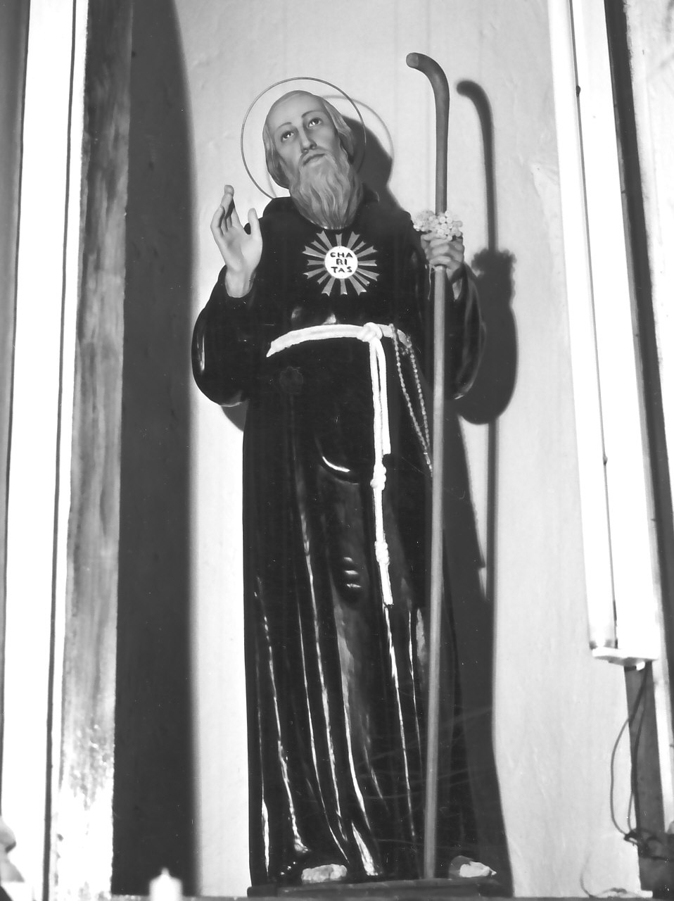 San Francesco di Paola (statua, opera isolata) - bottega Italia meridionale (primo quarto sec. XX)