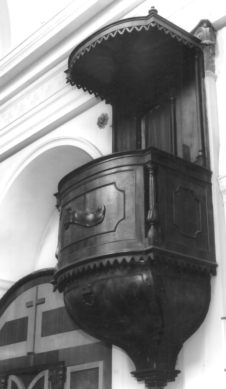 pulpito, opera isolata - bottega Italia meridionale (inizio sec. XX)