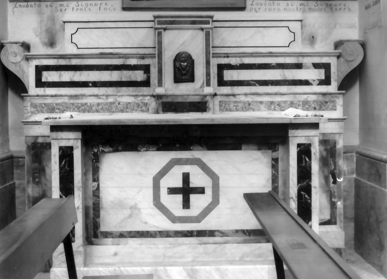 altare, opera isolata - bottega Italia meridionale (inizio sec. XX)