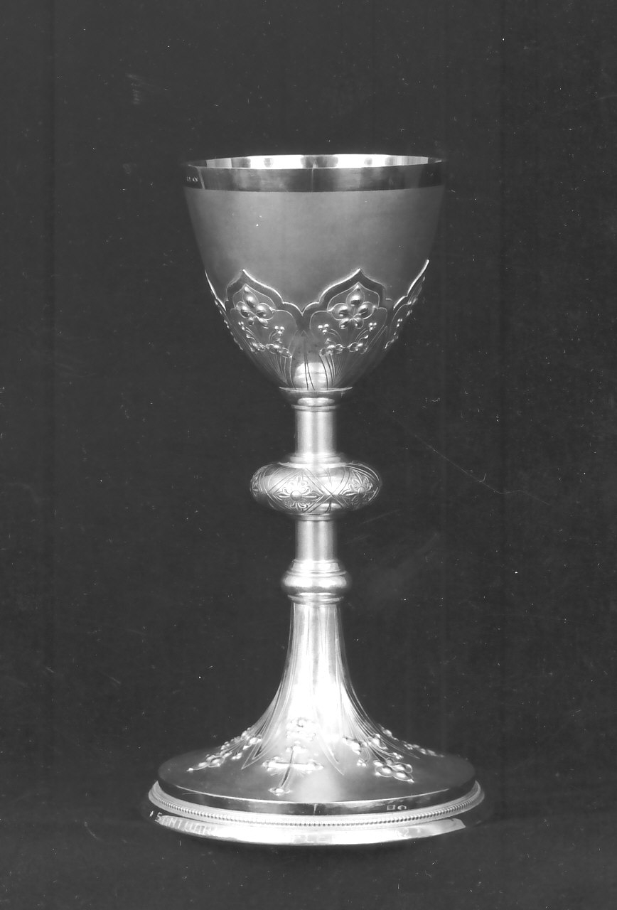 calice, opera isolata - bottega napoletana (sec. XX)