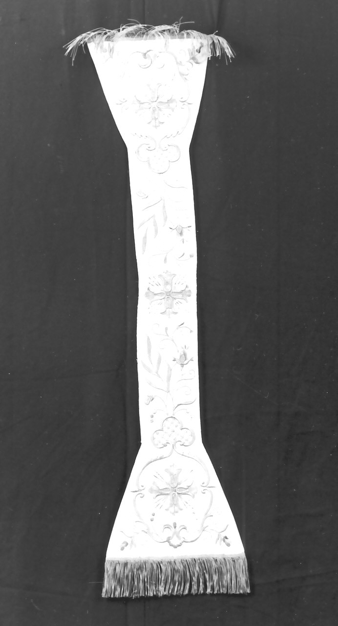 stola, opera isolata - manifattura calabrese (fine sec. XIX)