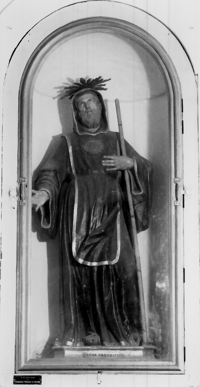 San Francesco di Paola (statua, opera isolata) - bottega Italia meridionale (sec. XVIII)