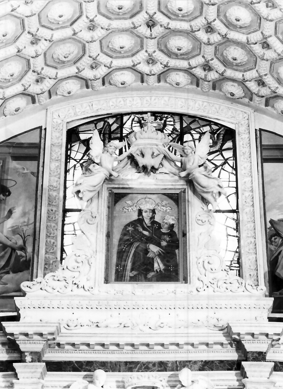 Madonna con Bambino (dipinto, opera isolata) - ambito Italia meridionale (sec. XVII)