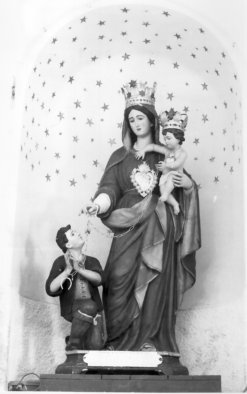Maria Santissima della Catena, Madonna con Bambino (statua) - bottega calabrese (sec. XVIII)