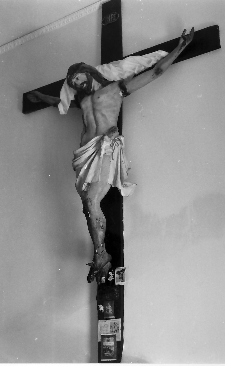 crocifisso - bottega calabrese (sec. XIX)