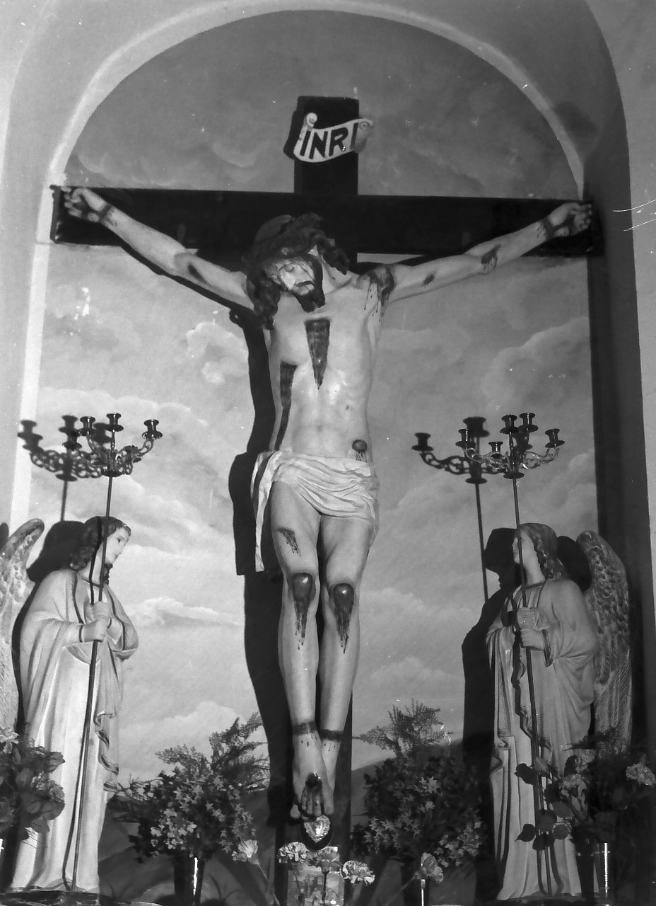 crocifisso - bottega calabrese (sec. XVIII, sec. XIX)