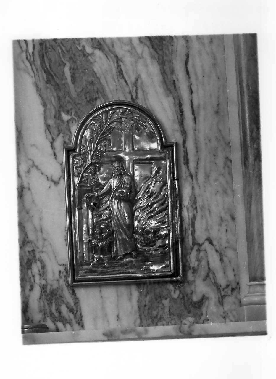 sportello di tabernacolo - bottega Italia meridionale (prima metà sec. XX)