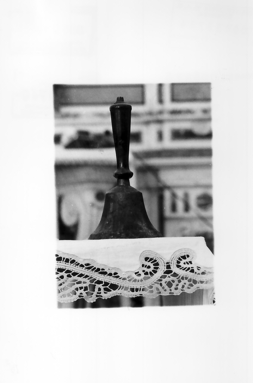 campanello d'altare - bottega calabrese (fine sec. XIX)