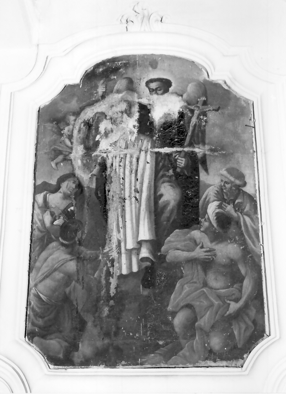 San Vincenzo Ferrer predica (dipinto) - ambito calabrese (sec. XIX)