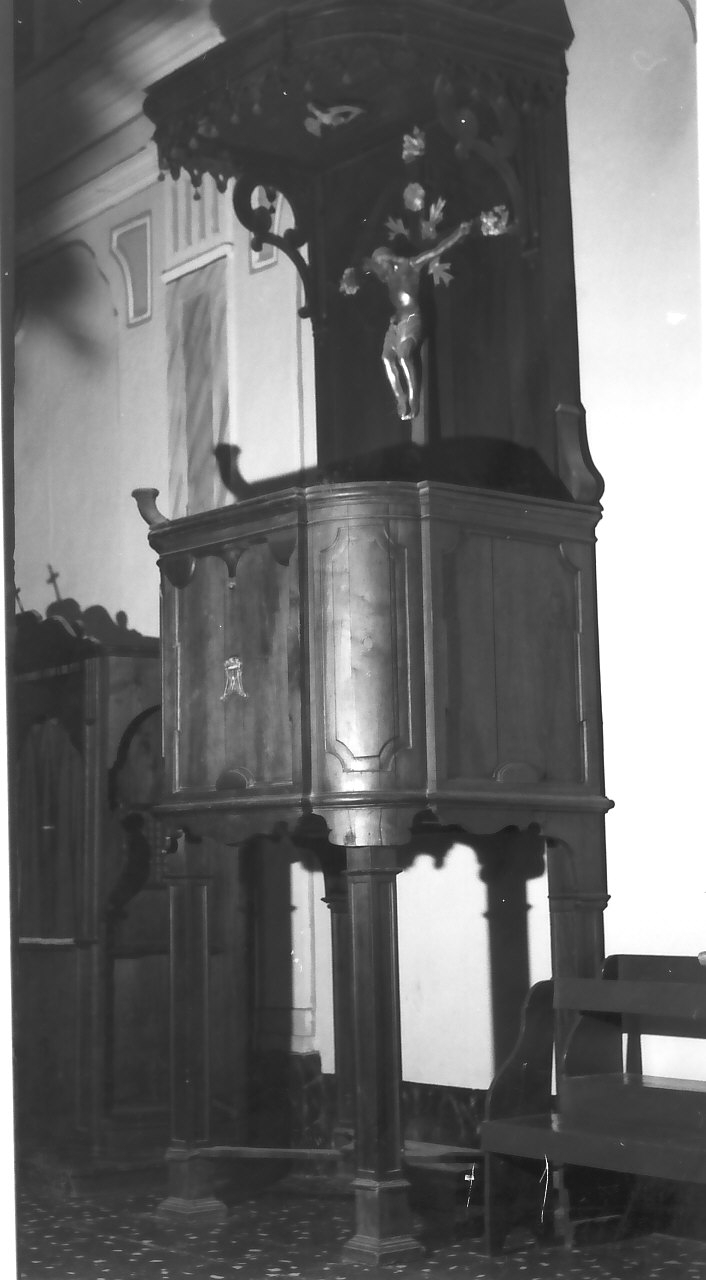 pulpito - bottega calabrese (fine sec. XIX)