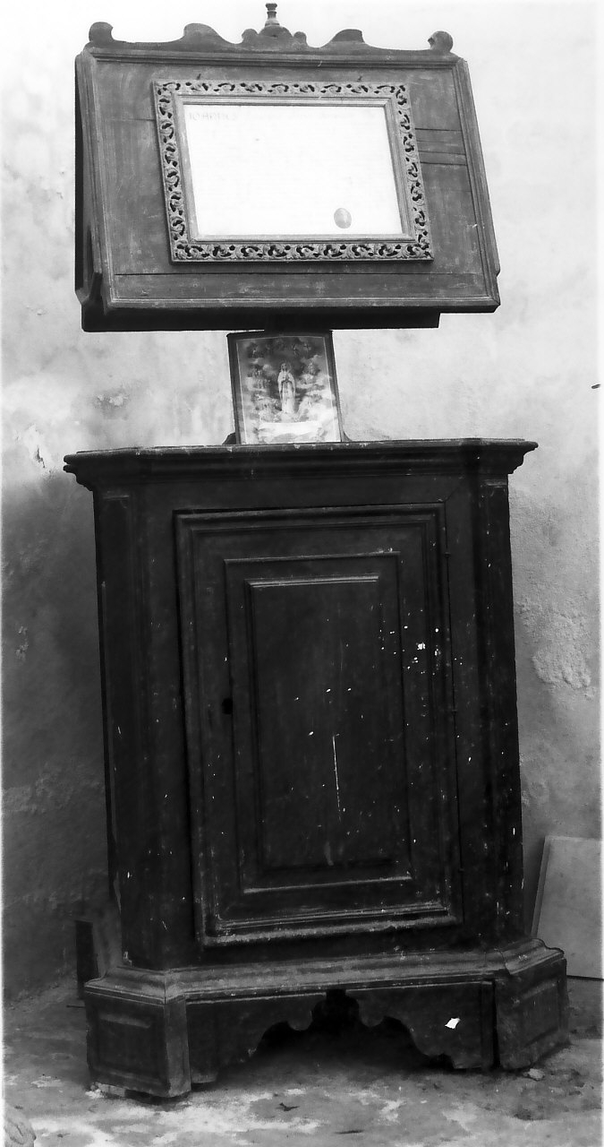 leggio - bottega calabrese (sec. XVIII)