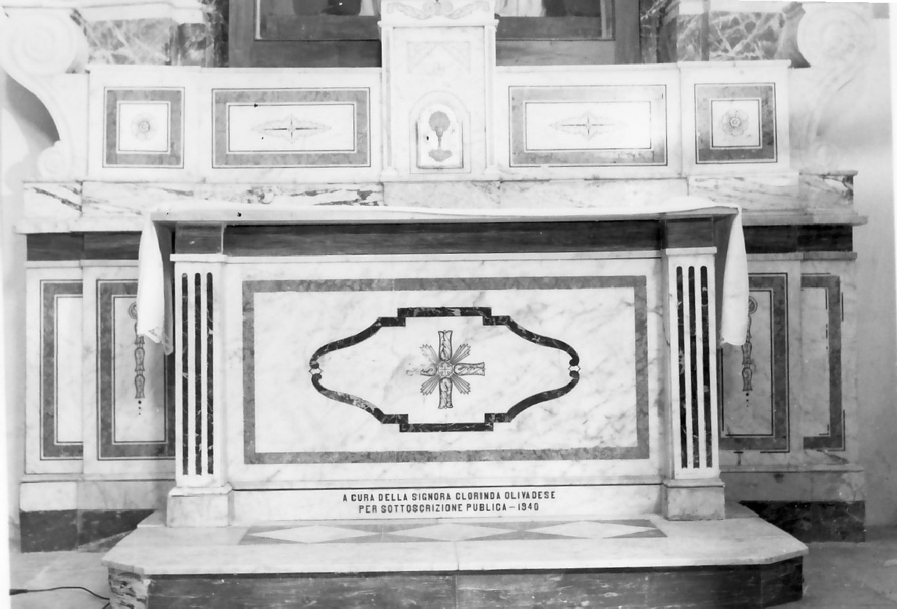 altare - bottega calabrese (sec. XX)