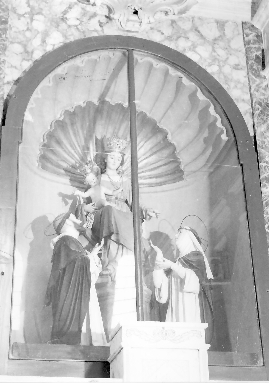 Madonna di Pompei, Madonna con Bambino (statua) - bottega calabrese (prima metà sec. XX)