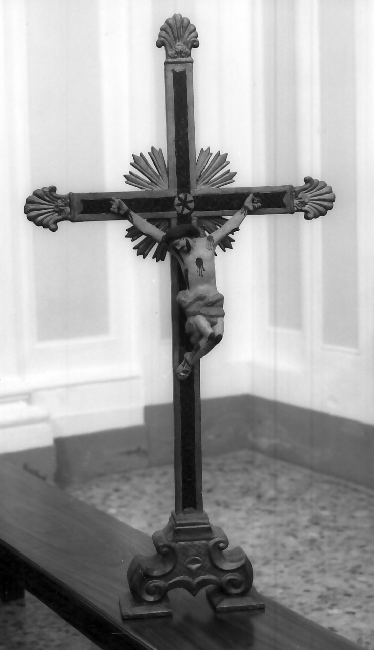 crocifisso, opera isolata - bottega calabrese (sec. XIX)