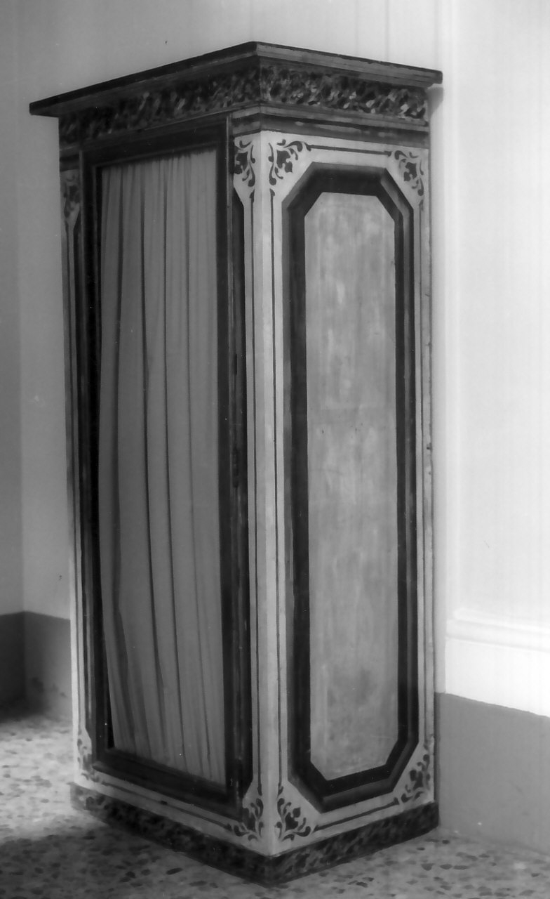 scarabattolo, opera isolata - bottega calabrese (fine/inizio secc. XVIII/ XIX)