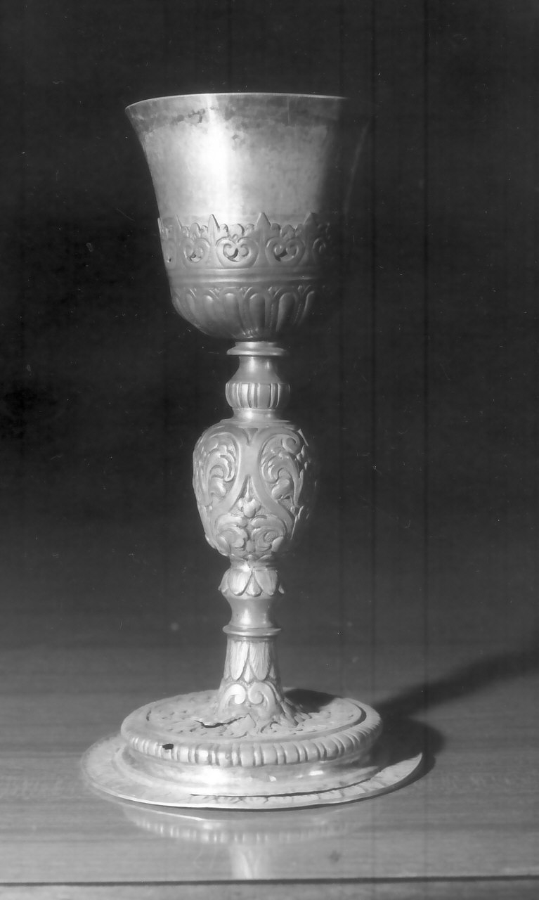 calice, opera isolata - bottega Italia meridionale (sec. XIX)