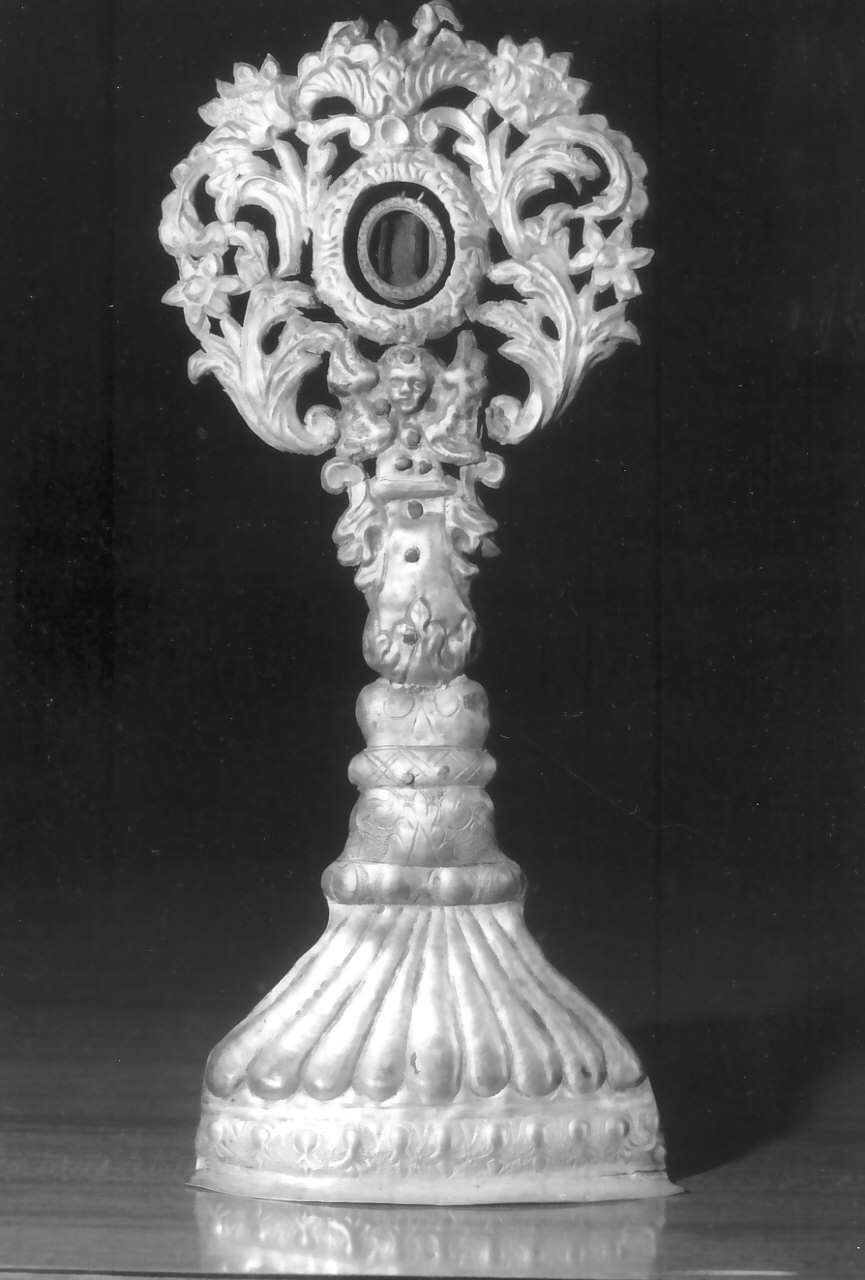 reliquiario, opera isolata - bottega Italia meridionale (sec. XVIII)