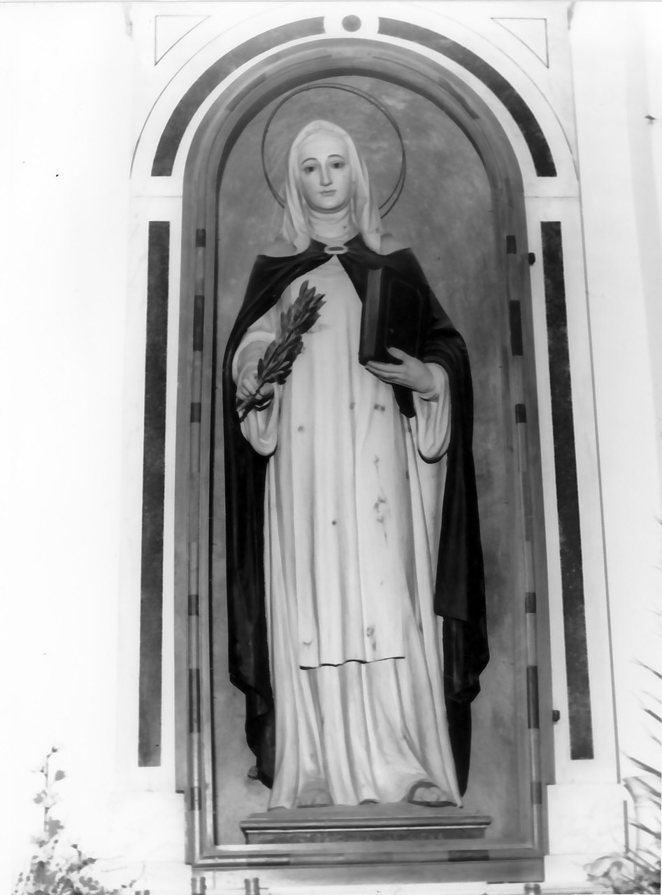 Santa Caterina da Siena (statua, opera isolata) - bottega trentina (sec. XX)