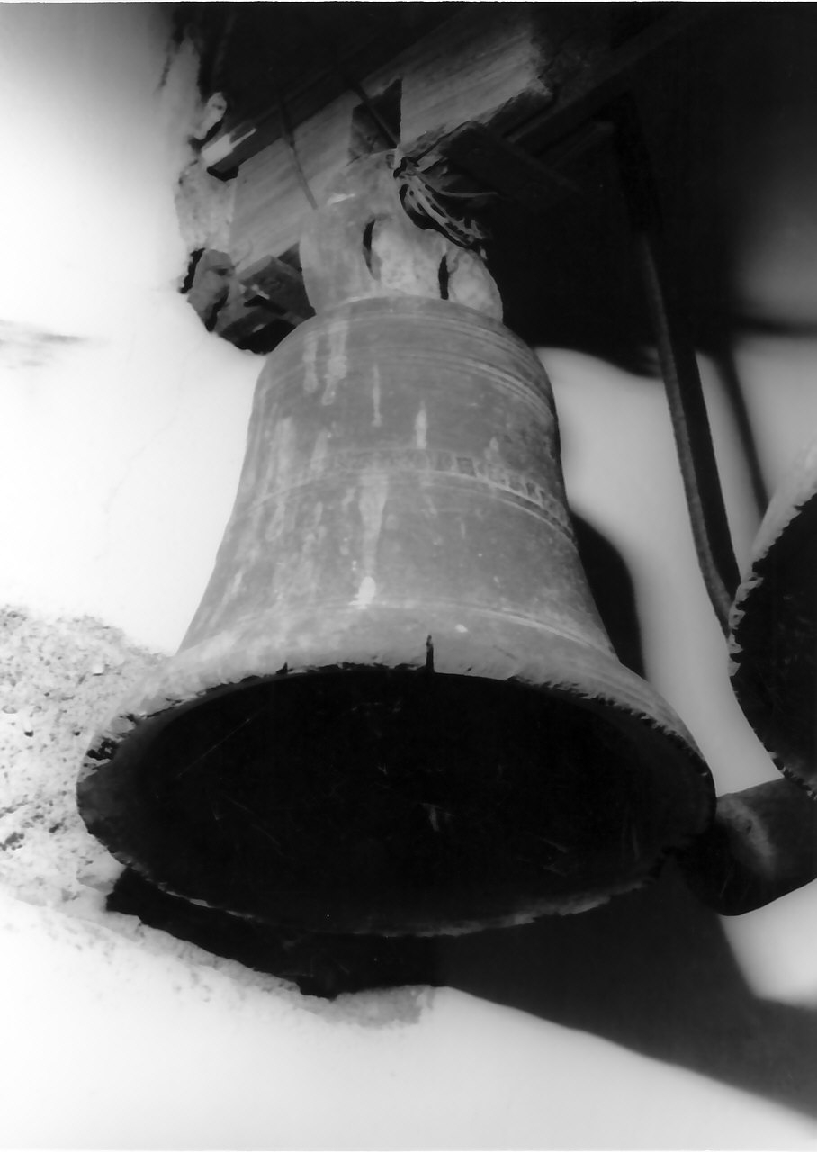 campana, opera isolata - bottega Italia meridionale (sec. XIX)