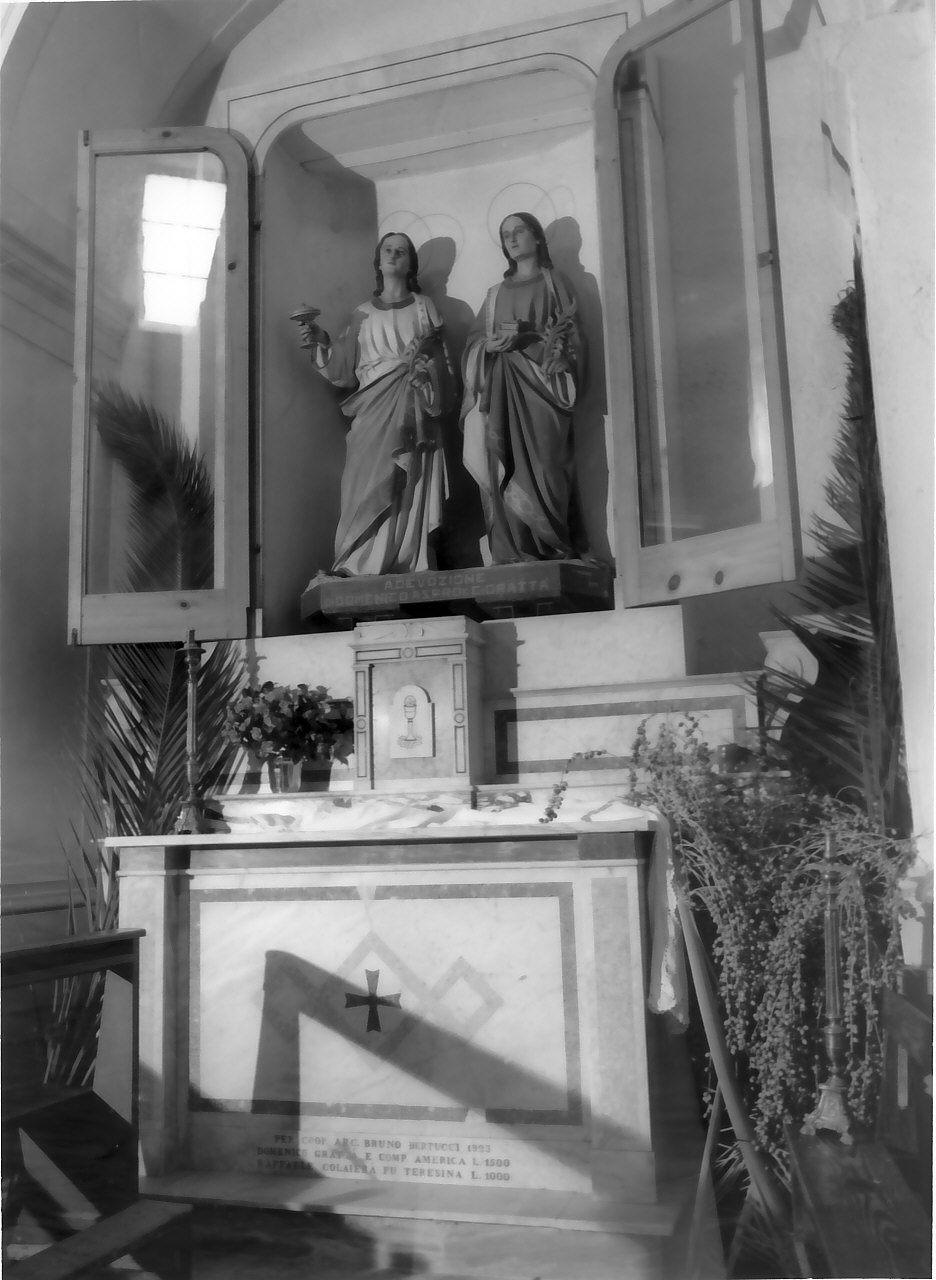 altare, opera isolata - bottega Italia meridionale (sec. XX)