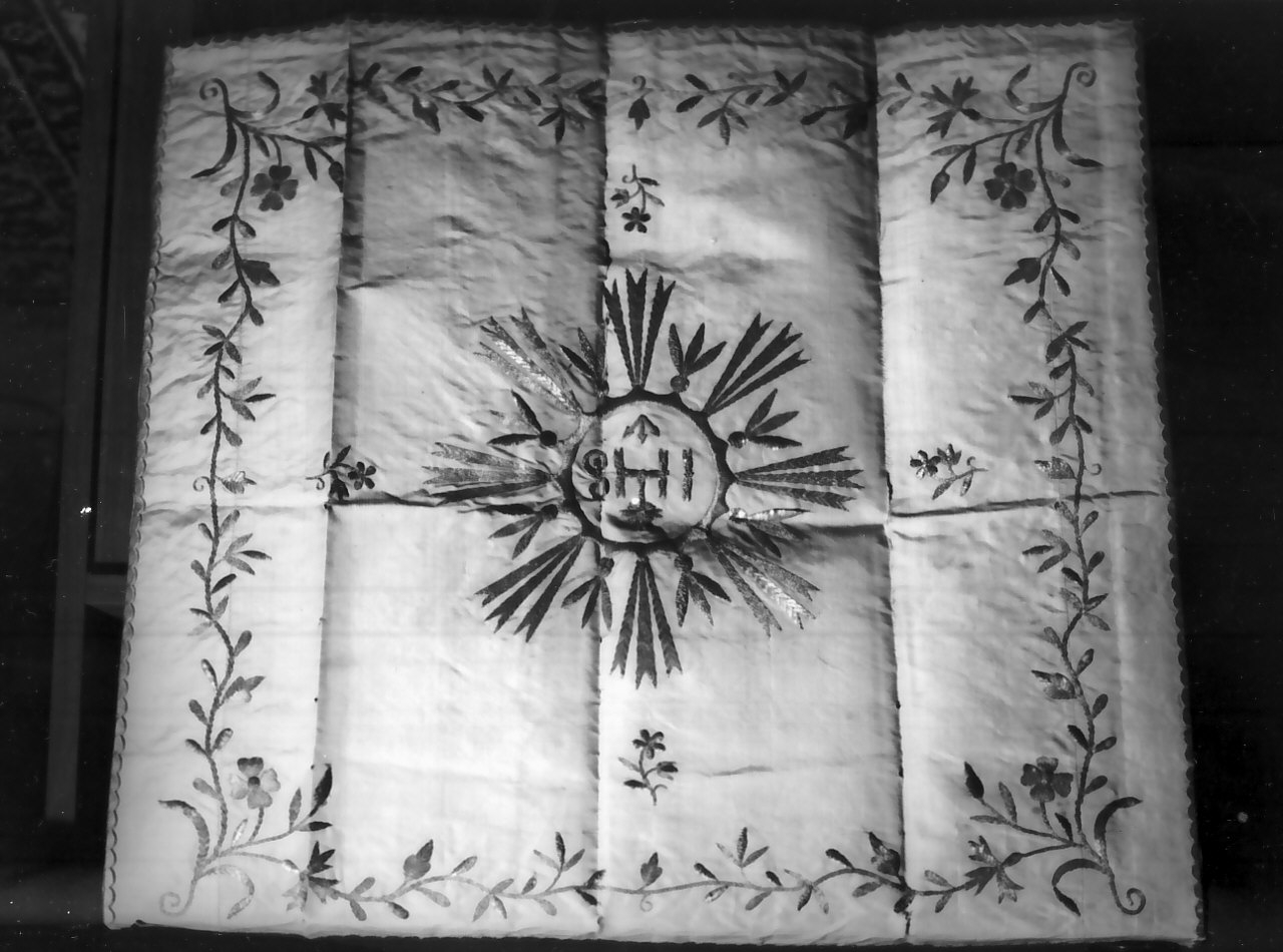 borsa del corporale, opera isolata - manifattura calabrese (sec. XIX)