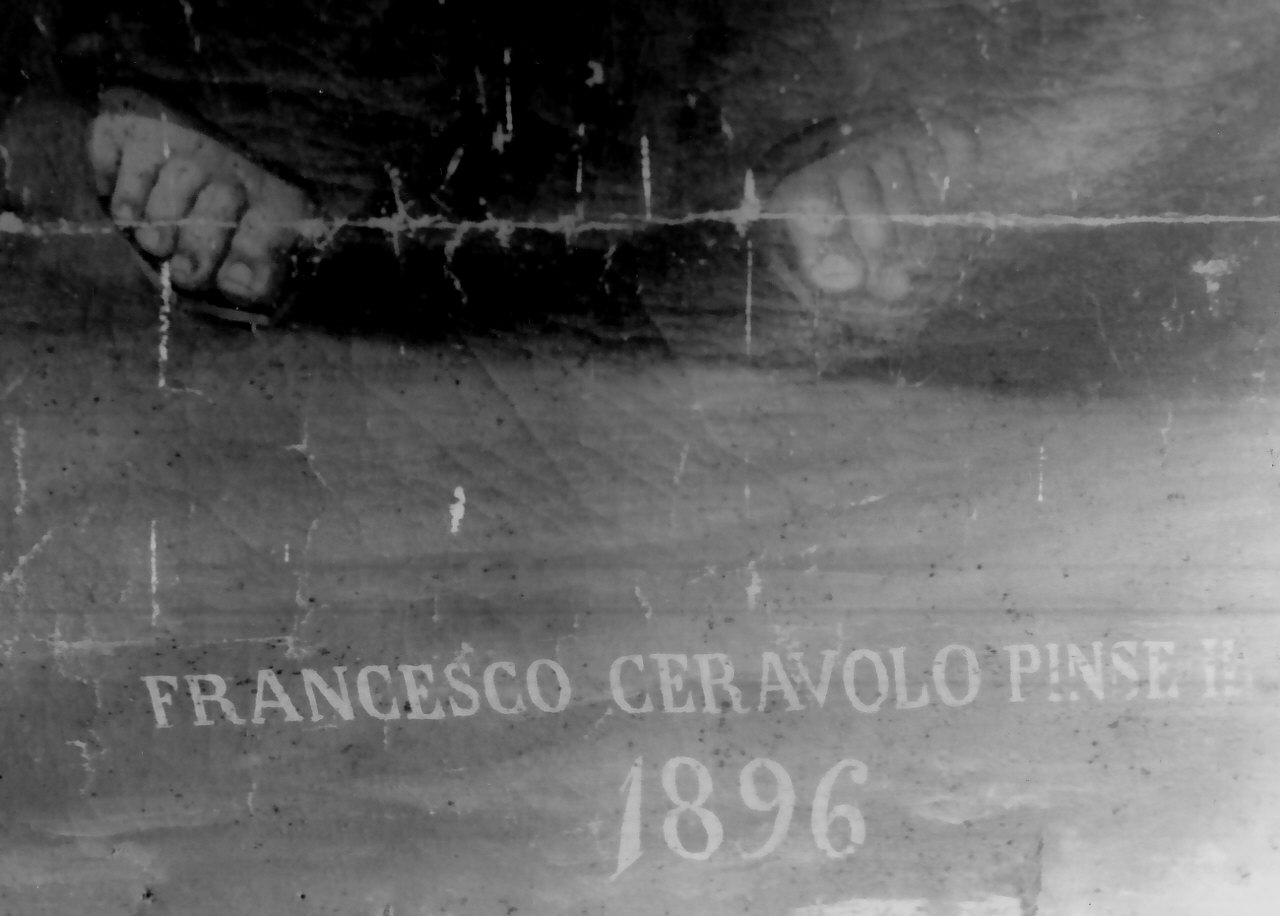 Santa Caterina d'Alessandria e Santi (dipinto, opera isolata) di Ceravolo Francesco (sec. XIX)