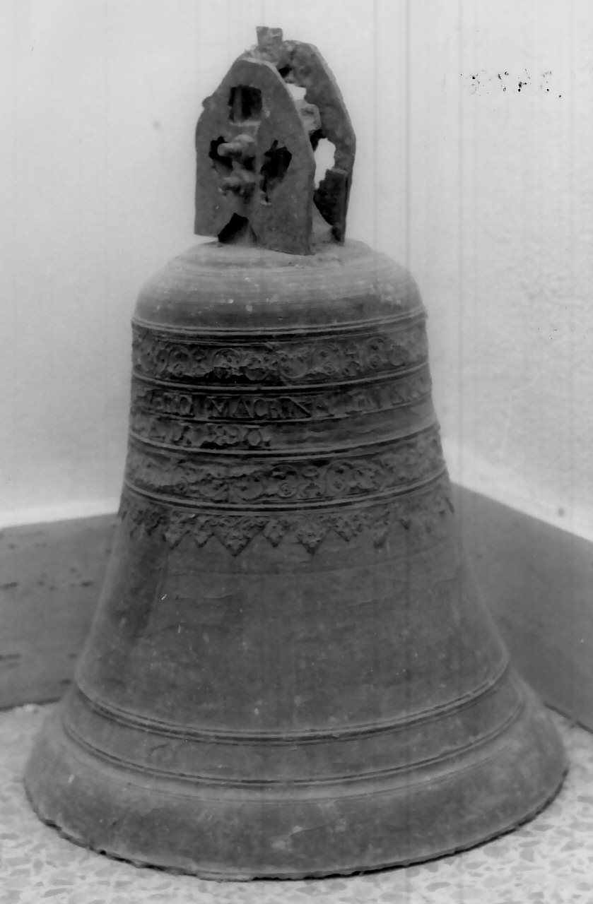 campana, opera isolata - bottega Italia meridionale (sec. XIX)