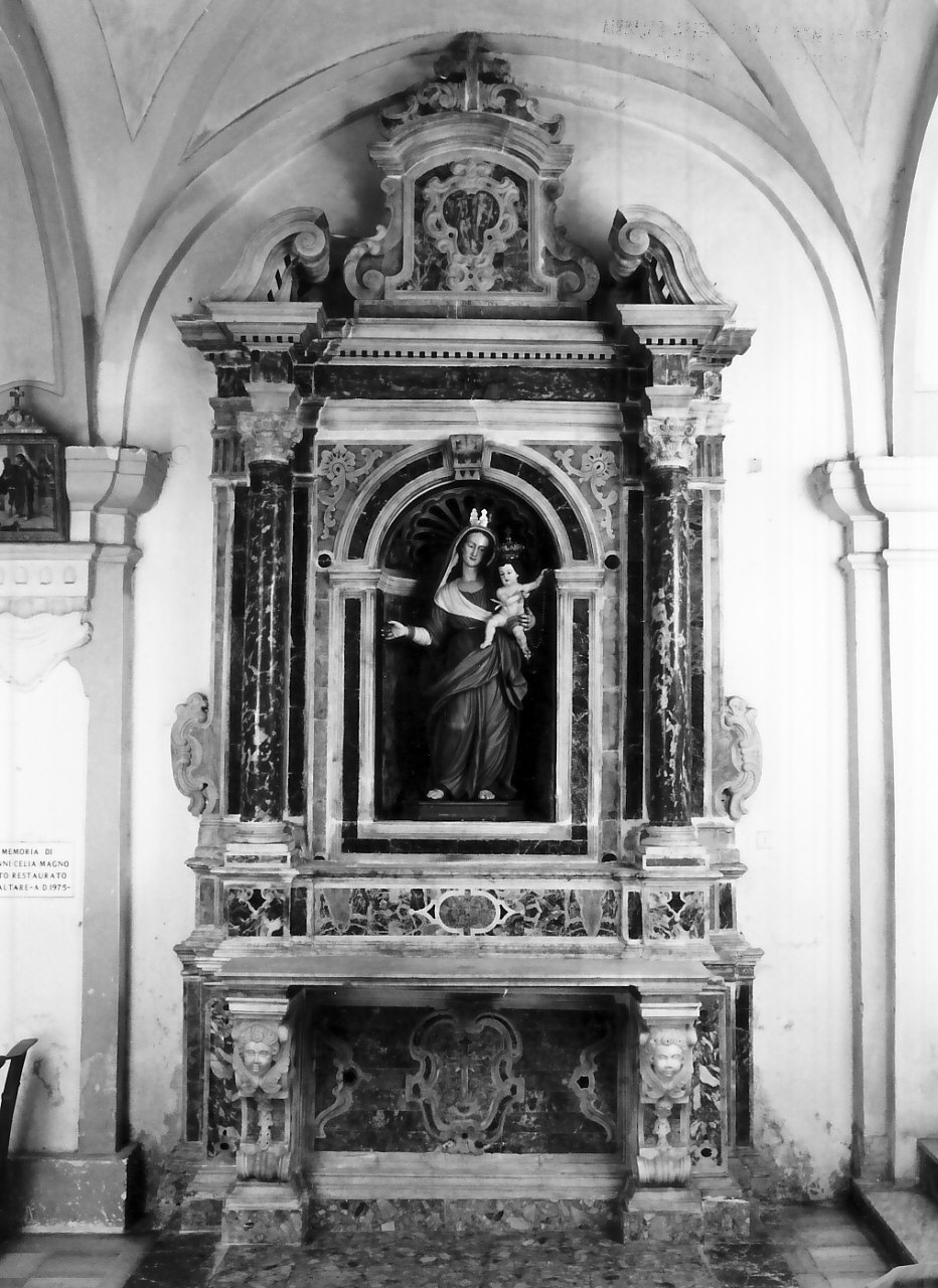 altare, opera isolata - bottega Italia meridionale (sec. XVIII)