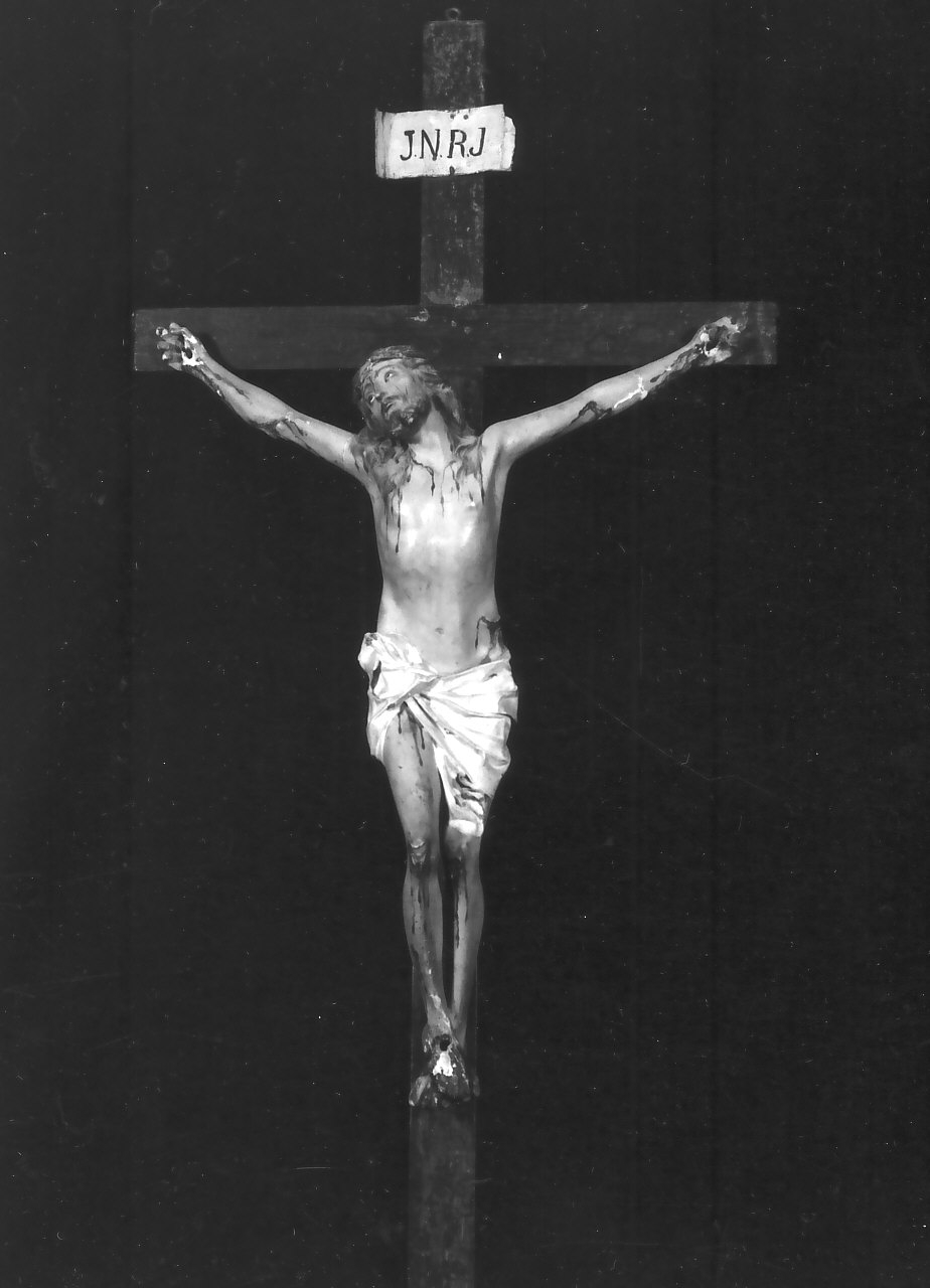 crocifisso, opera isolata - bottega calabrese (fine/inizio secc. XIX/ XX)