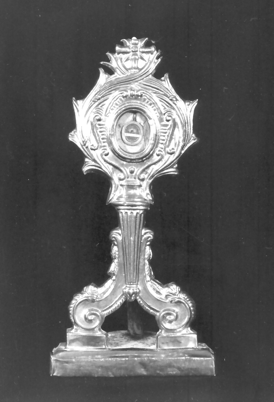 reliquiario, opera isolata - bottega calabrese (fine/inizio secc. XVIII/ XIX)
