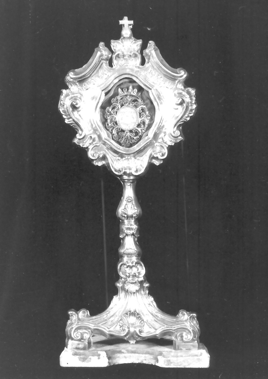 reliquiario, opera isolata - bottega napoletana (sec. XVIII)
