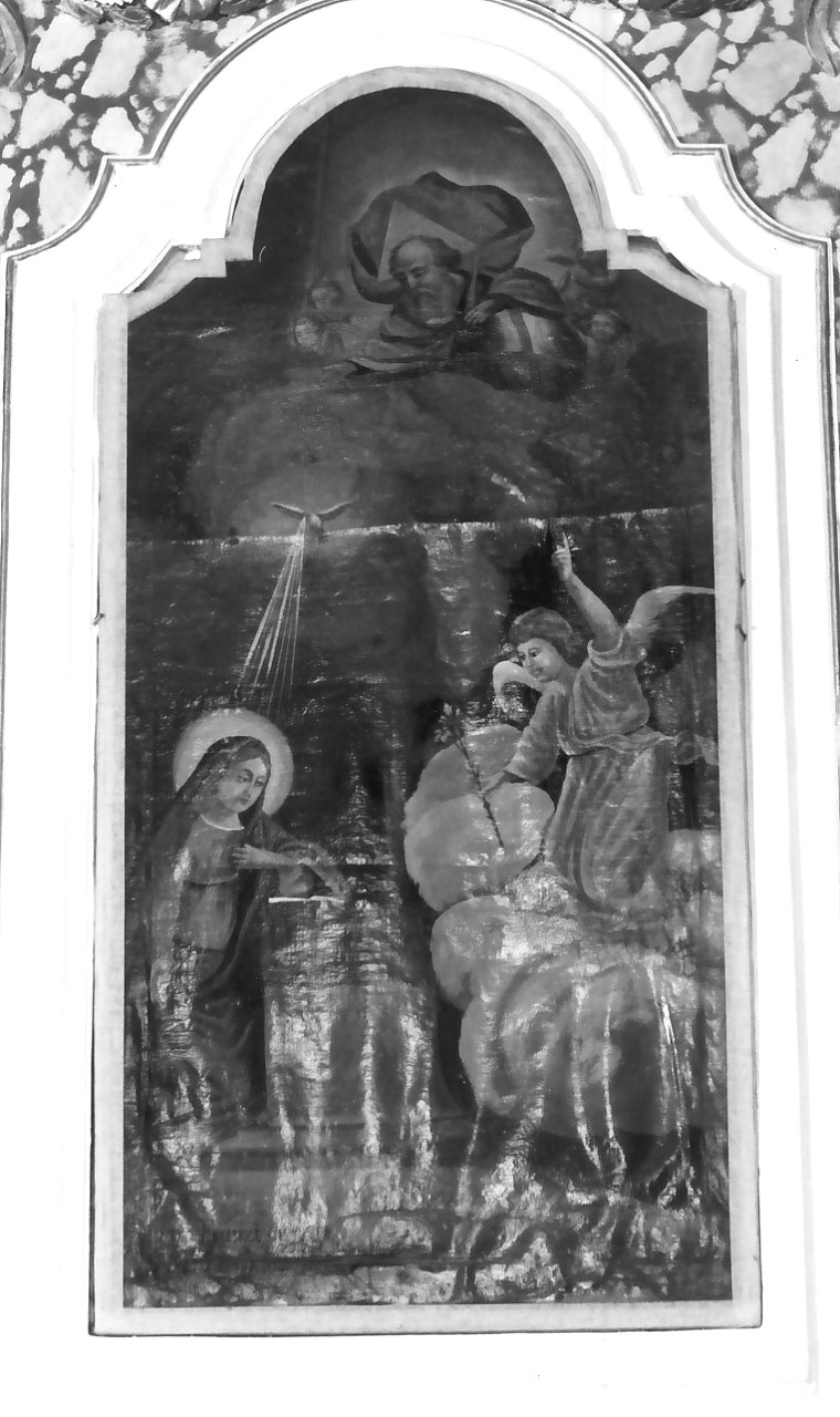 Annunciazione (dipinto, opera isolata) - ambito calabrese (sec. XIX)