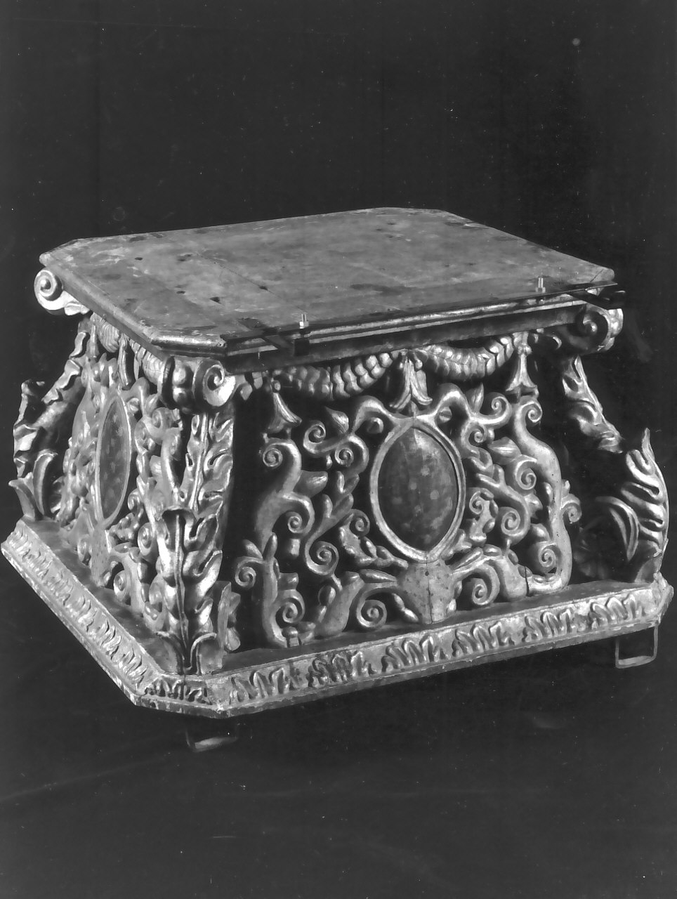 base processionale, opera isolata - bottega calabrese (fine/inizio secc. XVIII/ XIX)