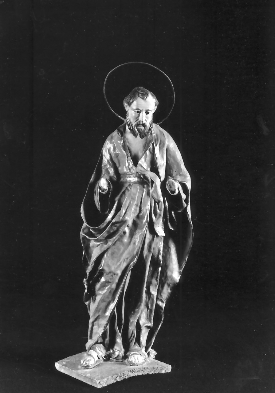 San Giuseppe (statuetta di presepio, elemento d'insieme) - bottega Italia meridionale (sec. XIX)