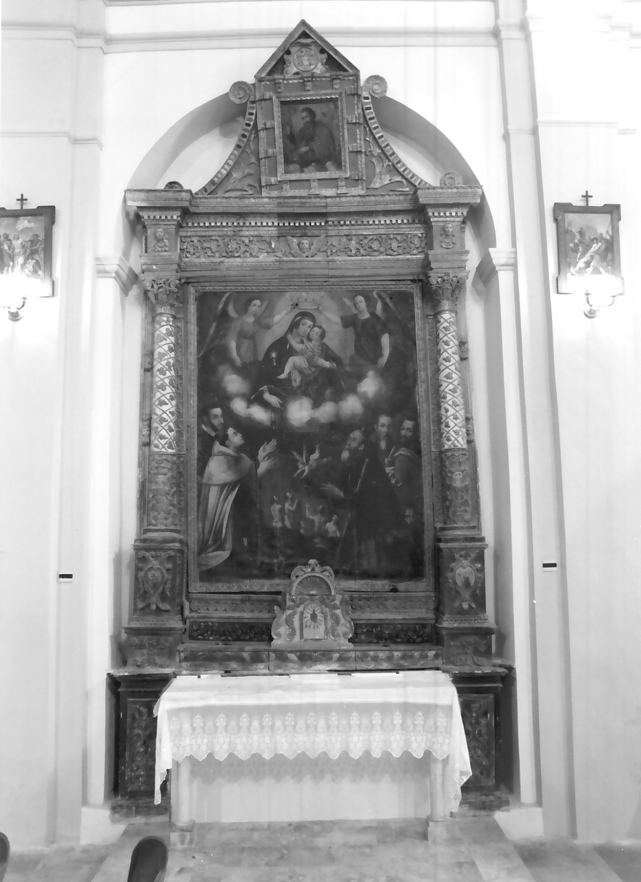 altare, opera isolata - bottega Italia meridionale (sec. XVIII)