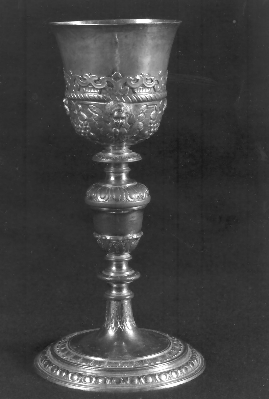 calice, opera isolata - bottega Italia meridionale (fine/inizio secc. XVIII/ XIX)