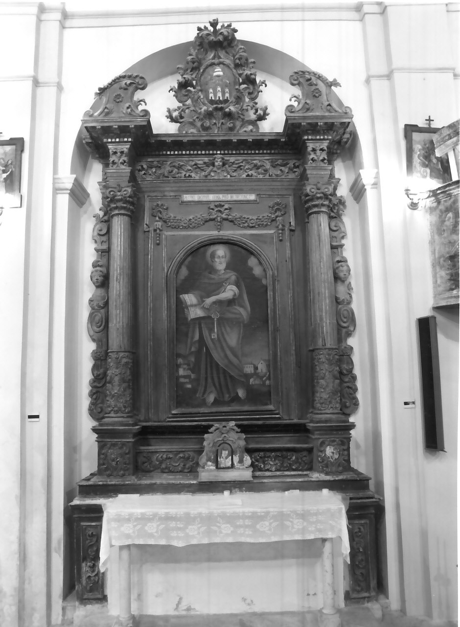 altare, opera isolata - bottega calabrese (sec. XVIII)