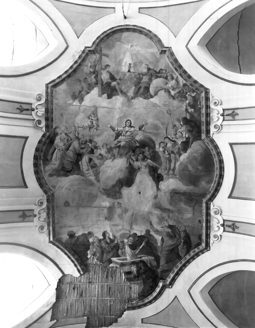 assunzione della Madonna (dipinto, opera isolata) - ambito Italia meridionale (inizio sec. XIX)