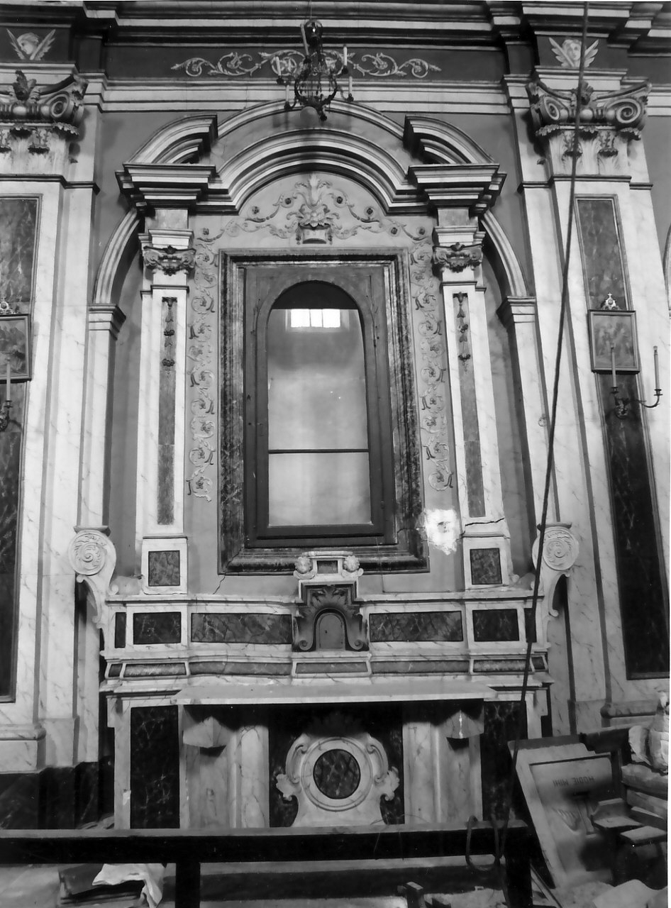 altare, opera isolata - bottega calabrese (secc. XVIII/ XIX)