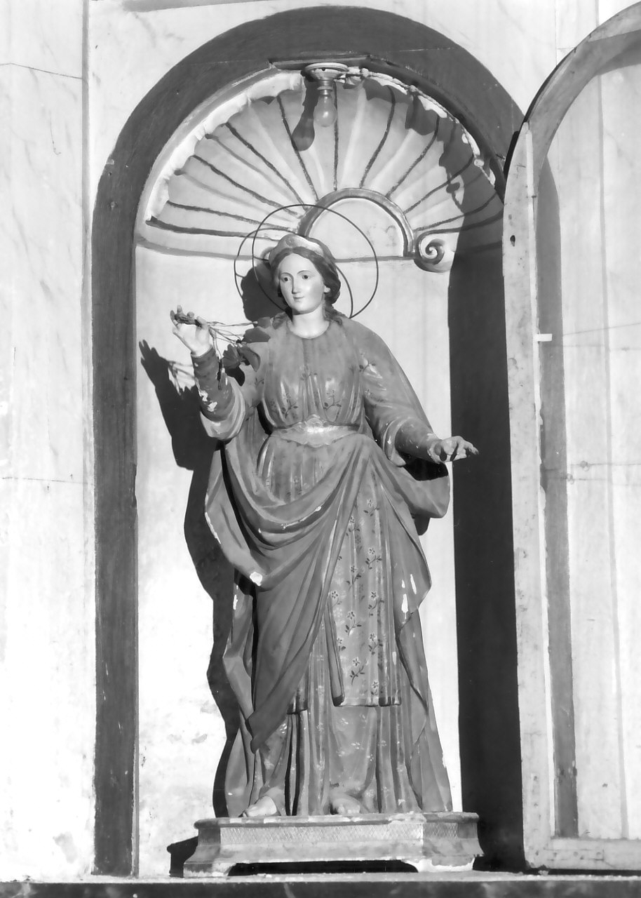 Santa Filomena (statua, opera isolata) - bottega Italia meridionale (fine/inizio secc. XVIII/ XIX)